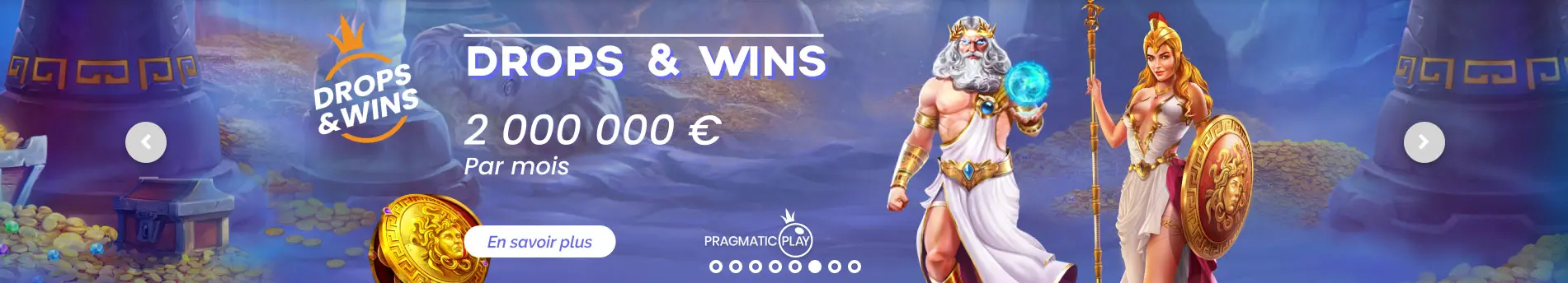 Drop and Wins RAGING BULL CASINO 