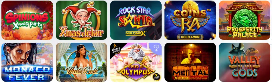 RAGING BULL CASINO Slot classiche