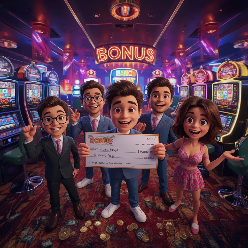 bonus nelle mani dell'uomo al casinò RAGING BULL CASINO