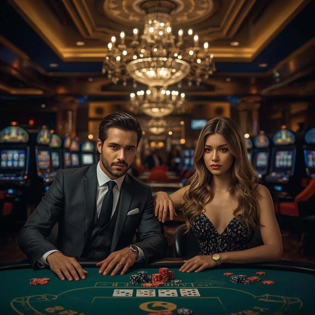 Due giocatori di poker al RAGING BULL CASINO in Italia